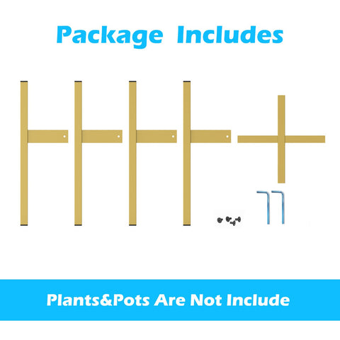 DDPow heavy plant stand two height settings offer flexible setup options