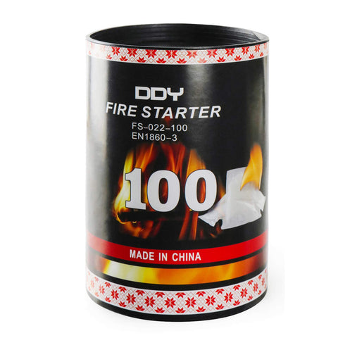 DDY charcoal starter cubes ideal for grills and campfires.