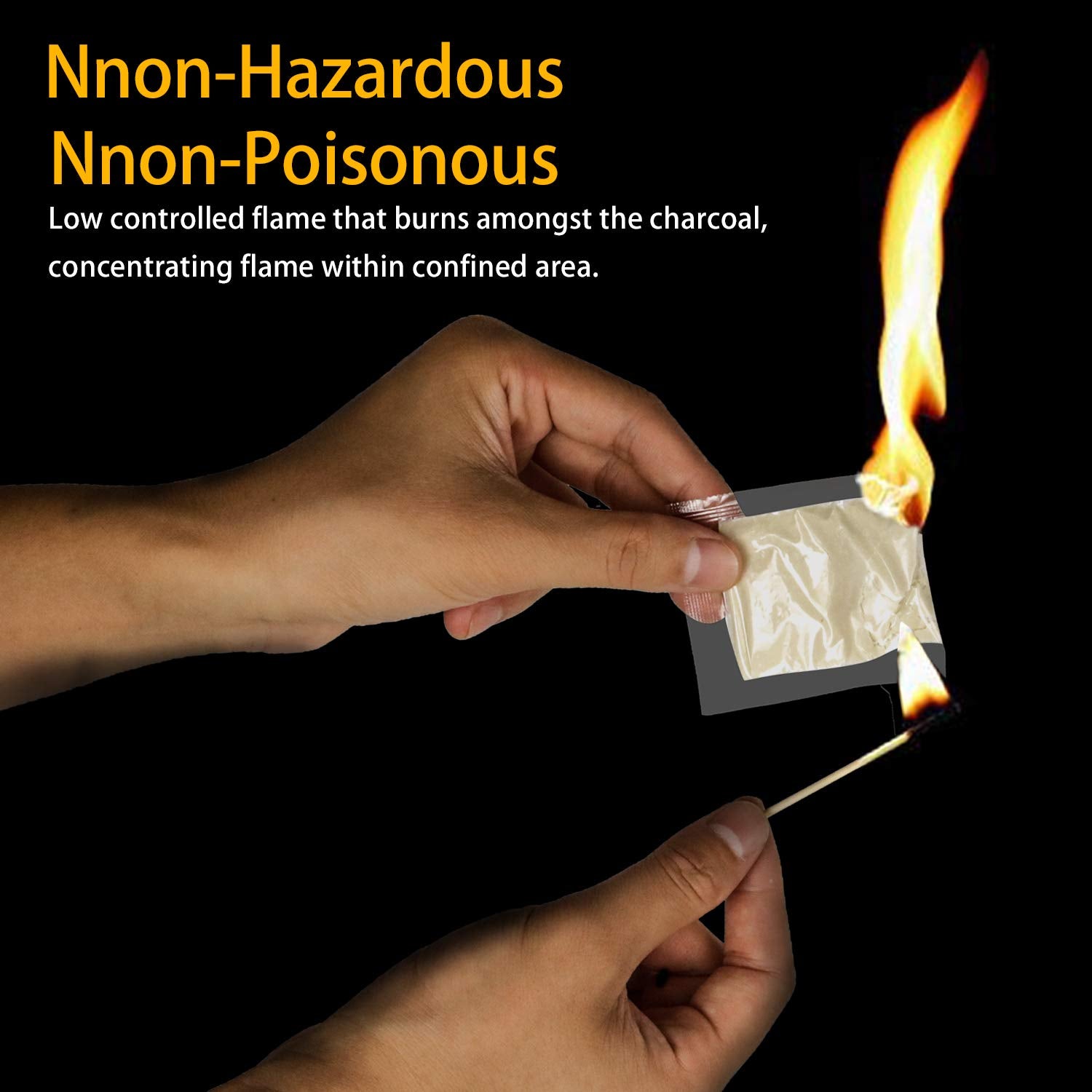 DDY non-toxic firelighter cubes designed for safe indoor and outdoor use.