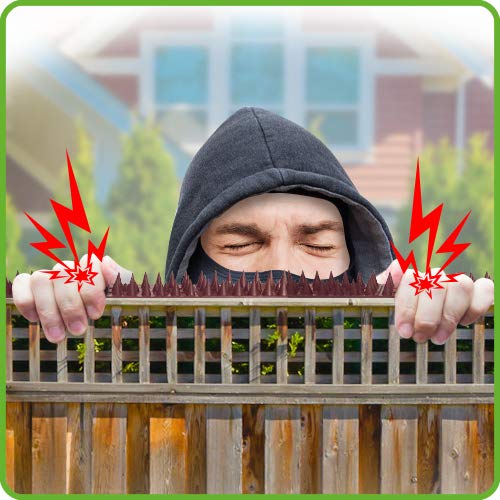 De-Bird weatherproof spikes withstand rain and sun for durability.