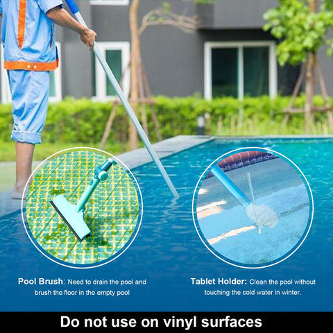 Deargooday durable plastic construction resists rust in wet pool environments.