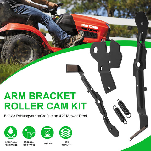 Deargooday roller cam kit packaging opened to show two brake arms and springs.