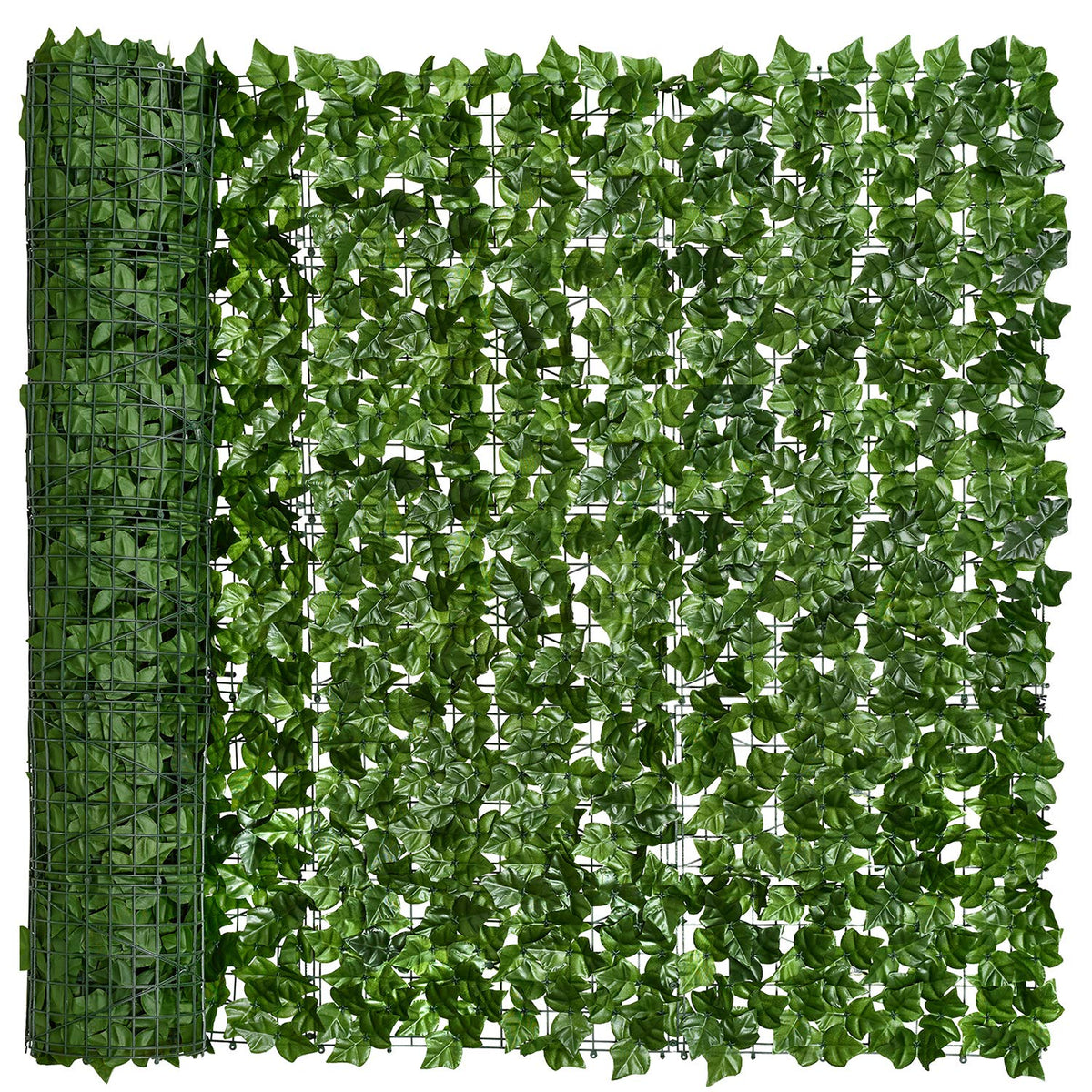 DearHouse artificial ivy fence panels create lush outdoor privacy.