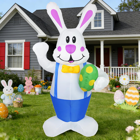 DearSun Easter bunny decoration ideal for yard display and festive gatherings.