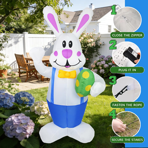 DearSun outdoor Easter decoration with waterproof fabric for seasonal use.