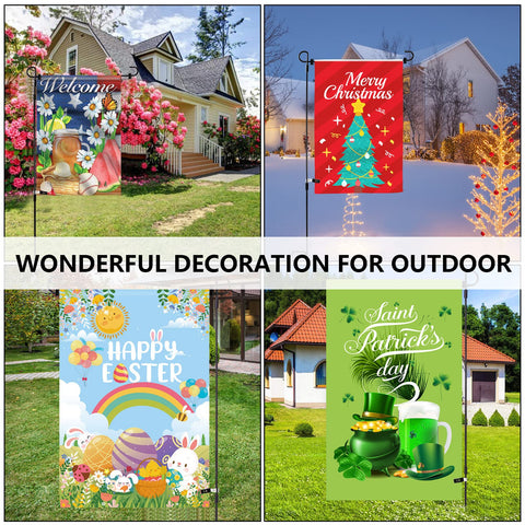 DEAYOU durable wrought iron construction resists rust across seasons