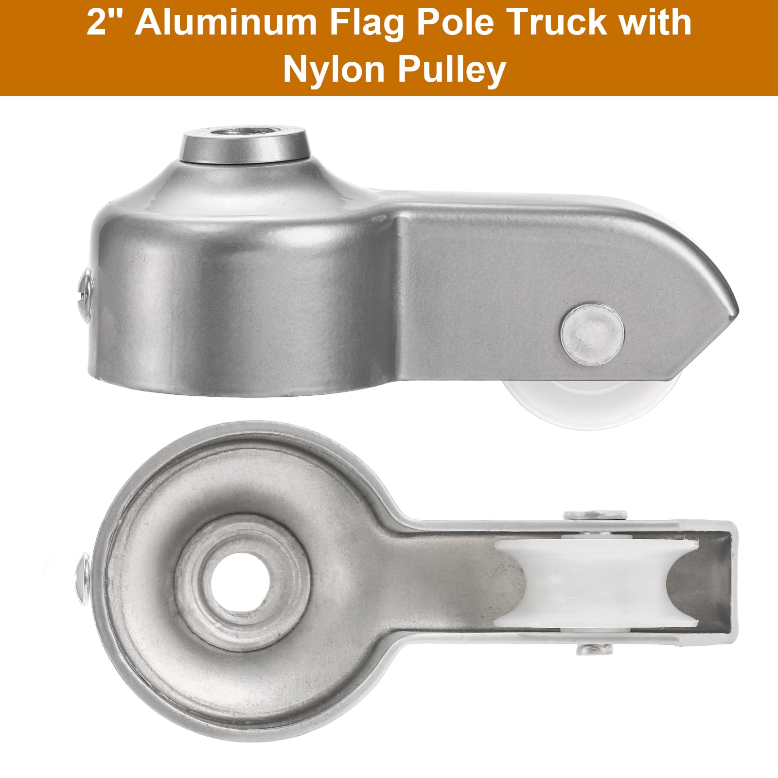 DEAYOU 4-inch cleat hook with screws, rustproof and durable for secure fastening.