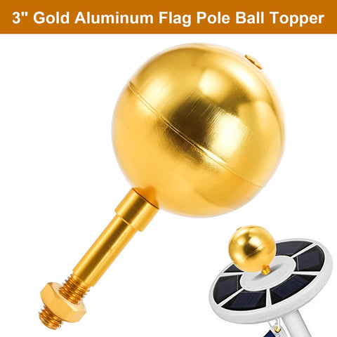 DEAYOU flagpole hook clips, four-pack, 360-degree rotating to prevent tangling.