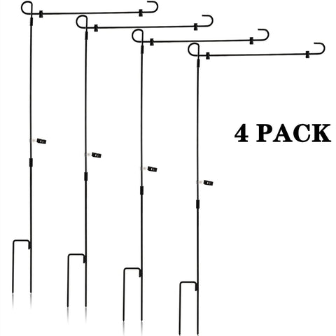 DEAYOU garden flag stand installation is quick and easy