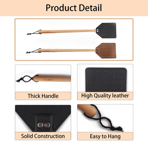 DEBETOOL heavy-duty wood handle provides comfortable grip during use