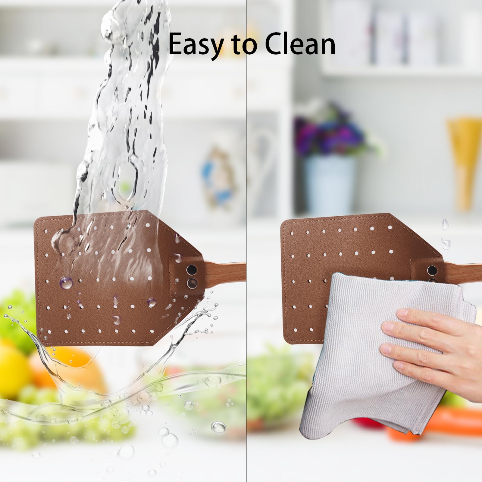 DEBETOOL indoor outdoor-ready swatter for flies, mosquitoes, bees