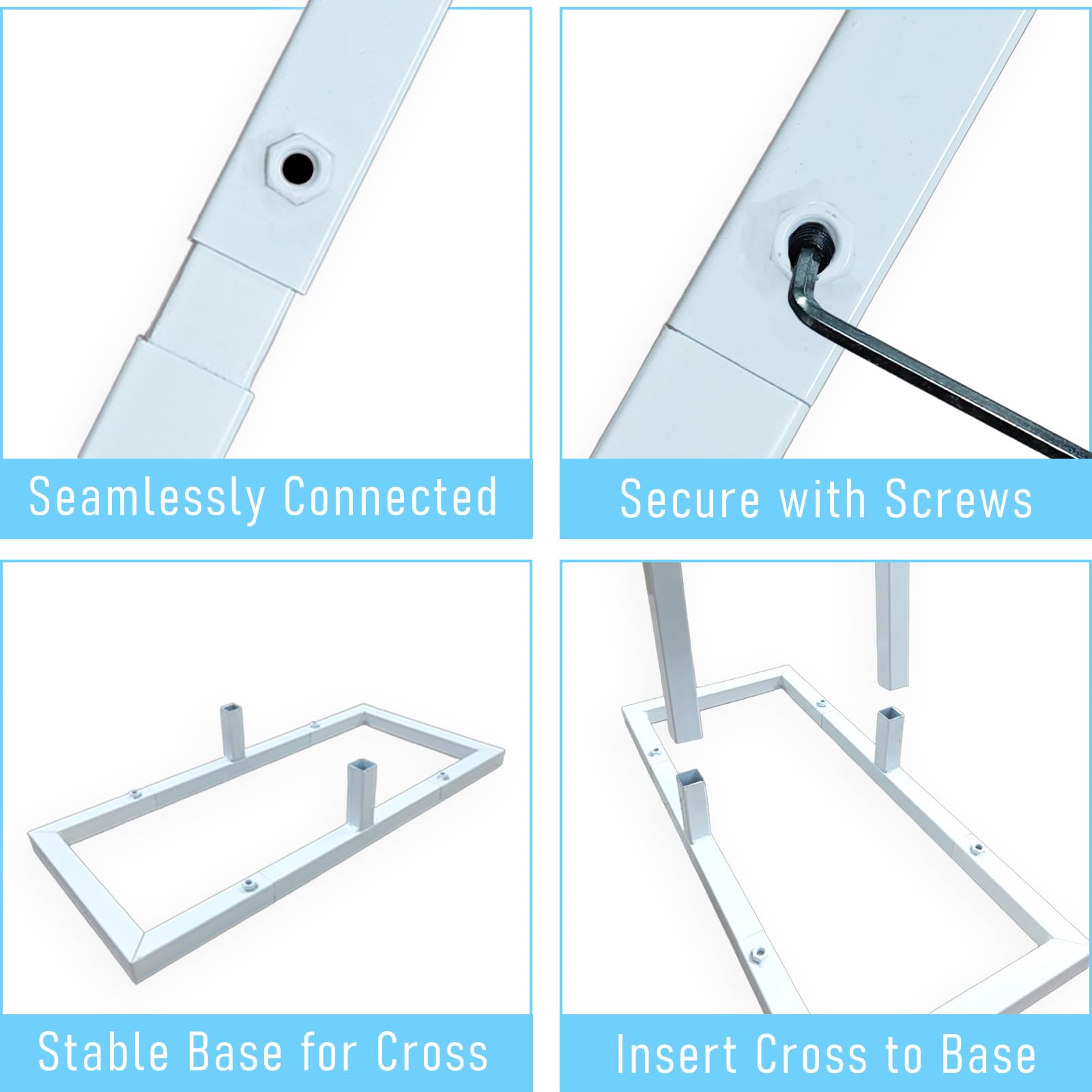 Deborg outdoor cross decor ideal for yard displays and events.