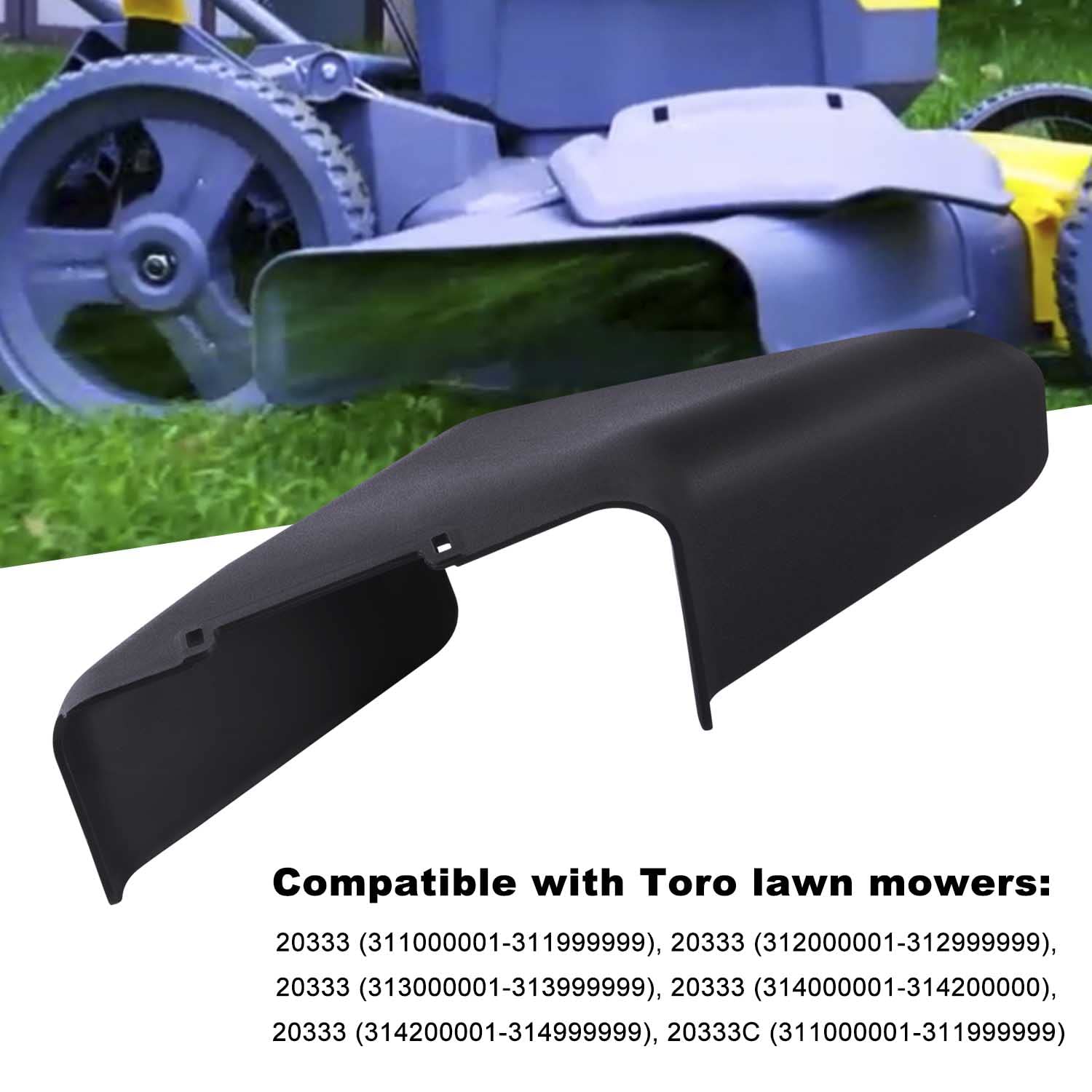 Durable design of the DECKMAN 115-8447 for regular yard use.