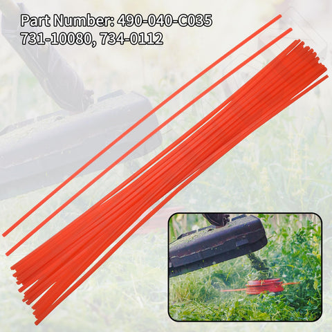 Deckman 20-pack trimmer lines ready for fast replacement