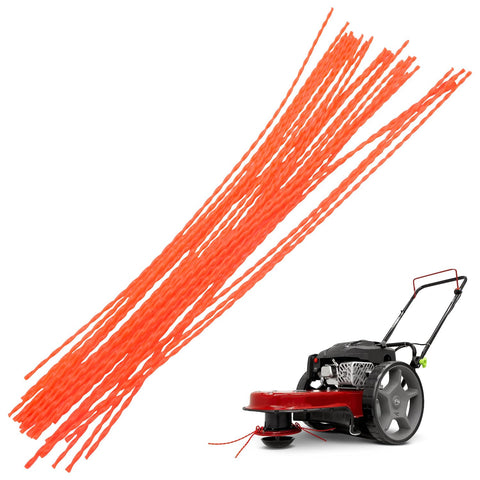 DECKMAN 30-pack universal trimmer line for extended mowing sessions.