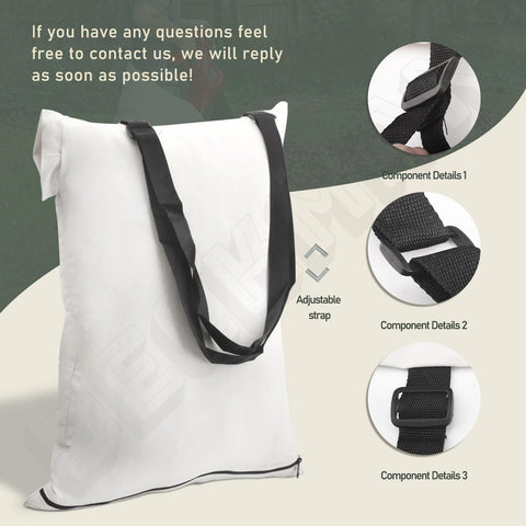 3-in-1 multifunctional bag with adjustable strap for easy carrying