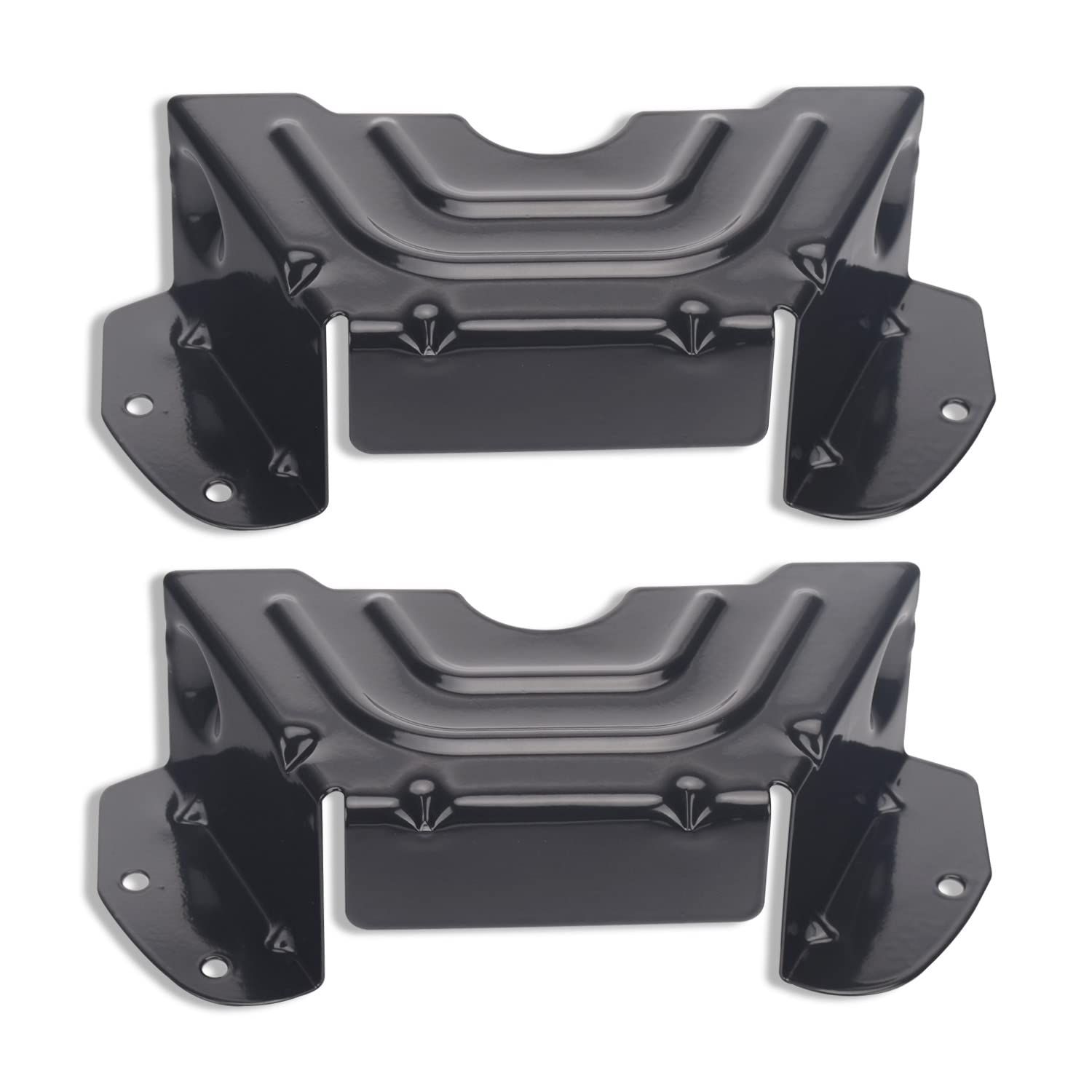 DECKMAN black deck belt cover 783-06424A-0637 protects belts and pulleys during mowing.