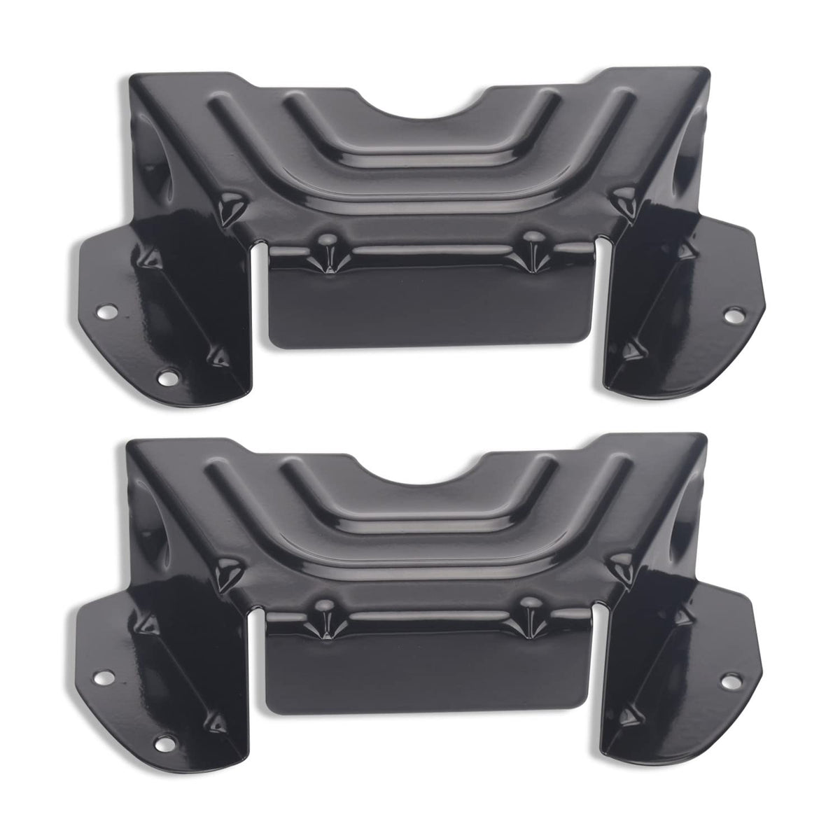 DECKMAN black deck belt cover 783-06424A-0637 protects belts and pulleys during mowing.