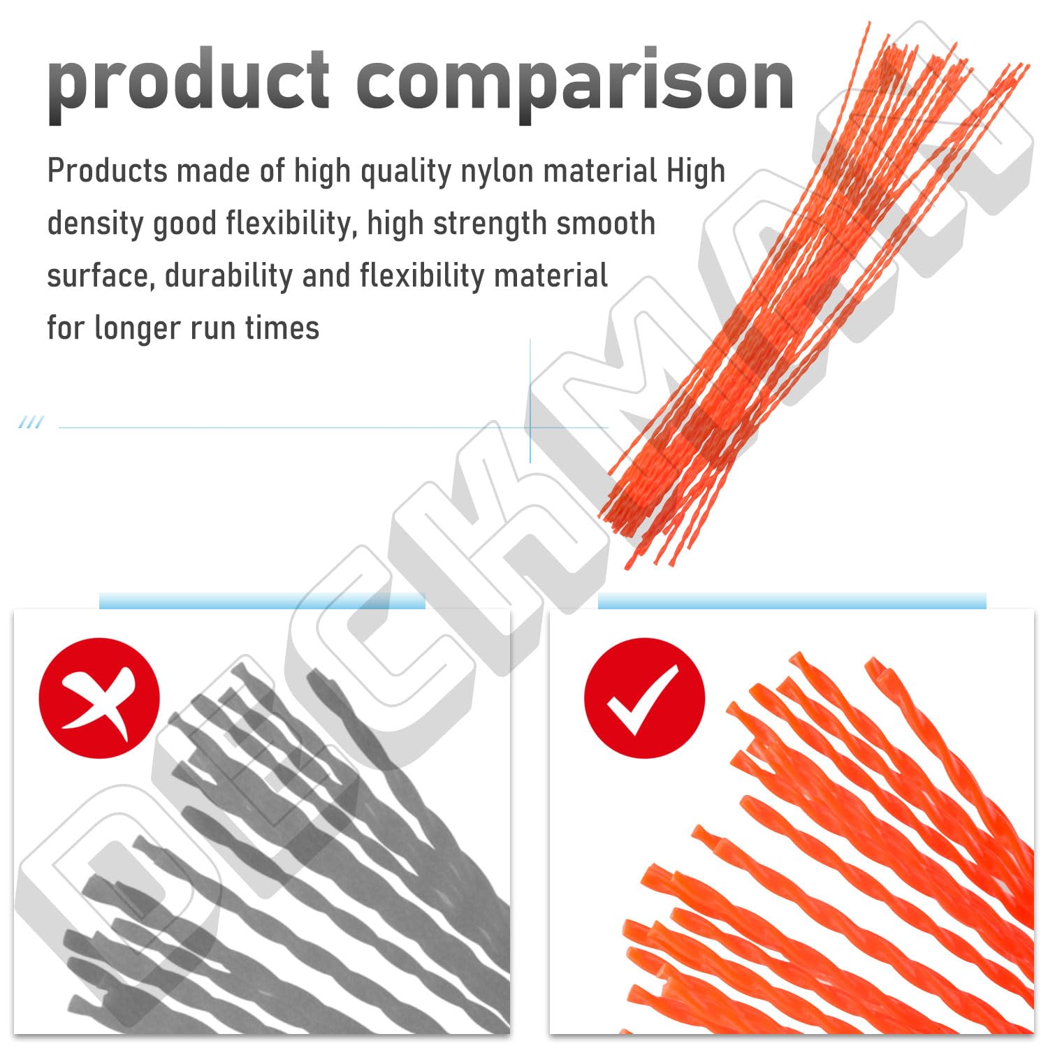 DECKMAN compatible with SENIX, Earthquake, BILT, and Toro walk-behind mowers.