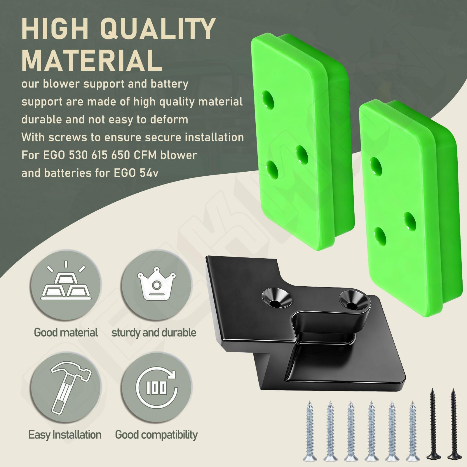 DECKMAN durable materials resist deformation for long-lasting storage.