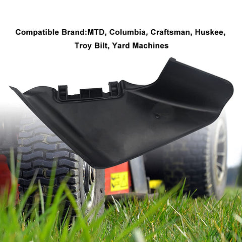 Replacement part 731-07486; screws reused from old chute