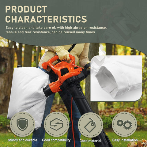 Smooth zipper on the bag minimizes snagging and wear