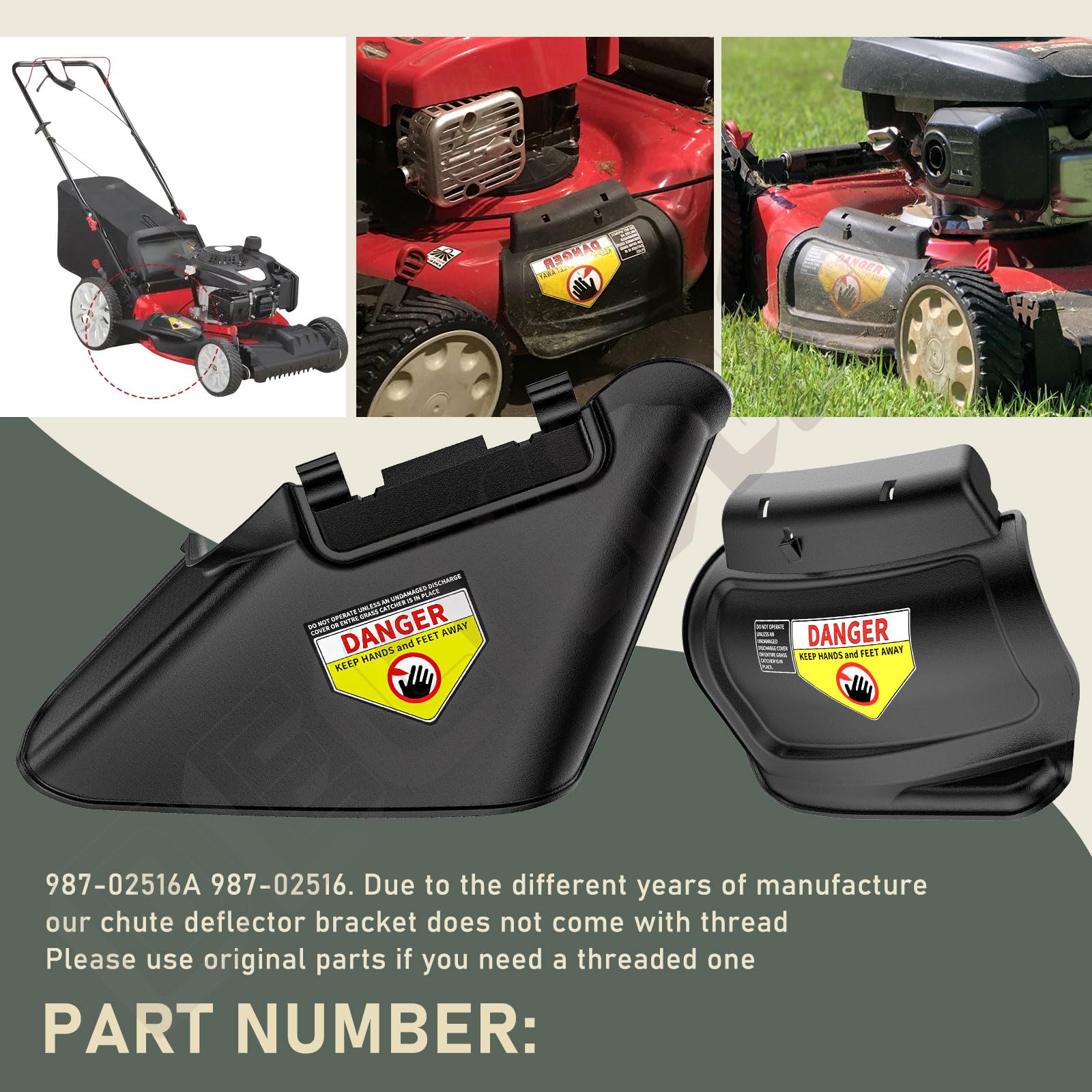 DECKMAN broad model compatibility helps keep your mower in top shape