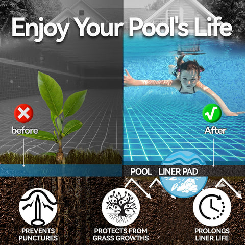 DecoForU durable non-woven fabric resists moisture and sun exposure
