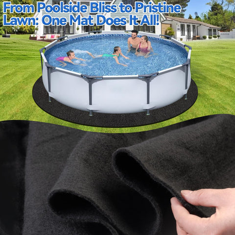 DecoForU compatible with soft-sided and hard-sided pools for flexible use