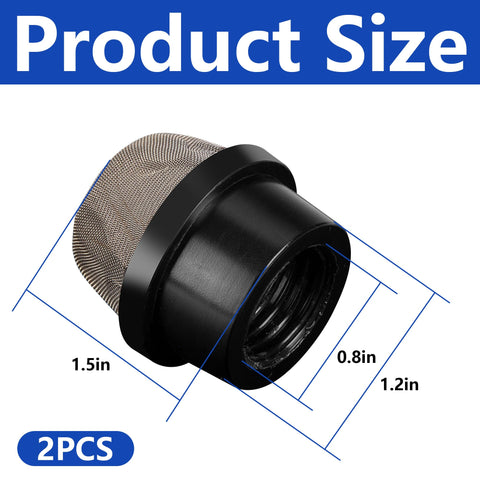 DECOHS 190106Z air bleeder cap side view showing durable seal