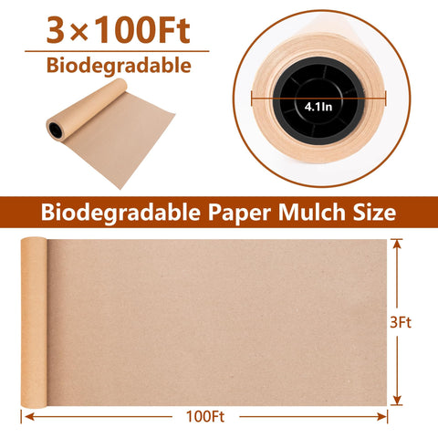 DECOHS biodegradable kraft paper close-up showcasing eco-friendly material