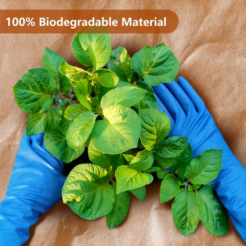 DECOHS breathable weed barrier in soil allows air and water flow