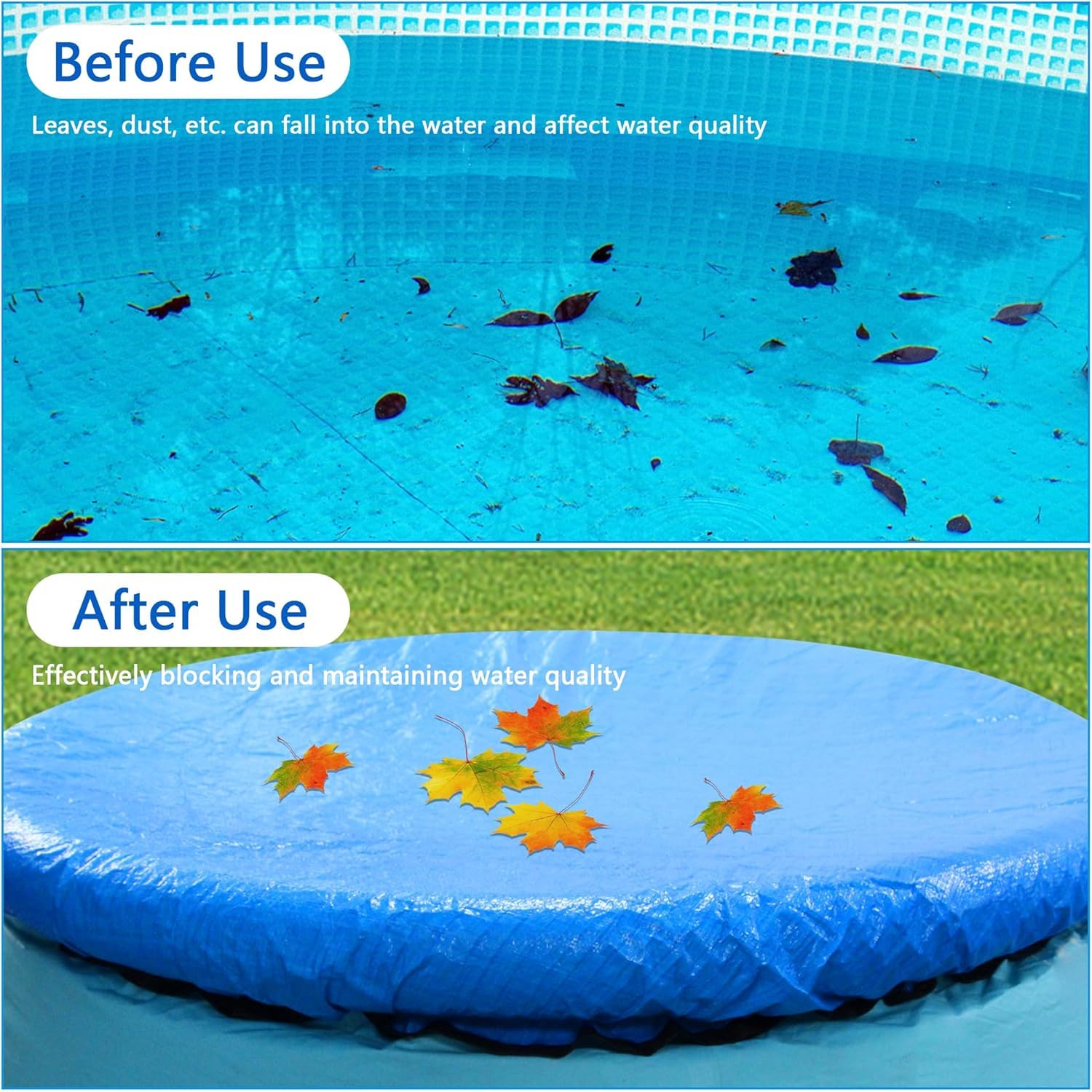 DECOHS durable thickened PE material ensures long lasting use.