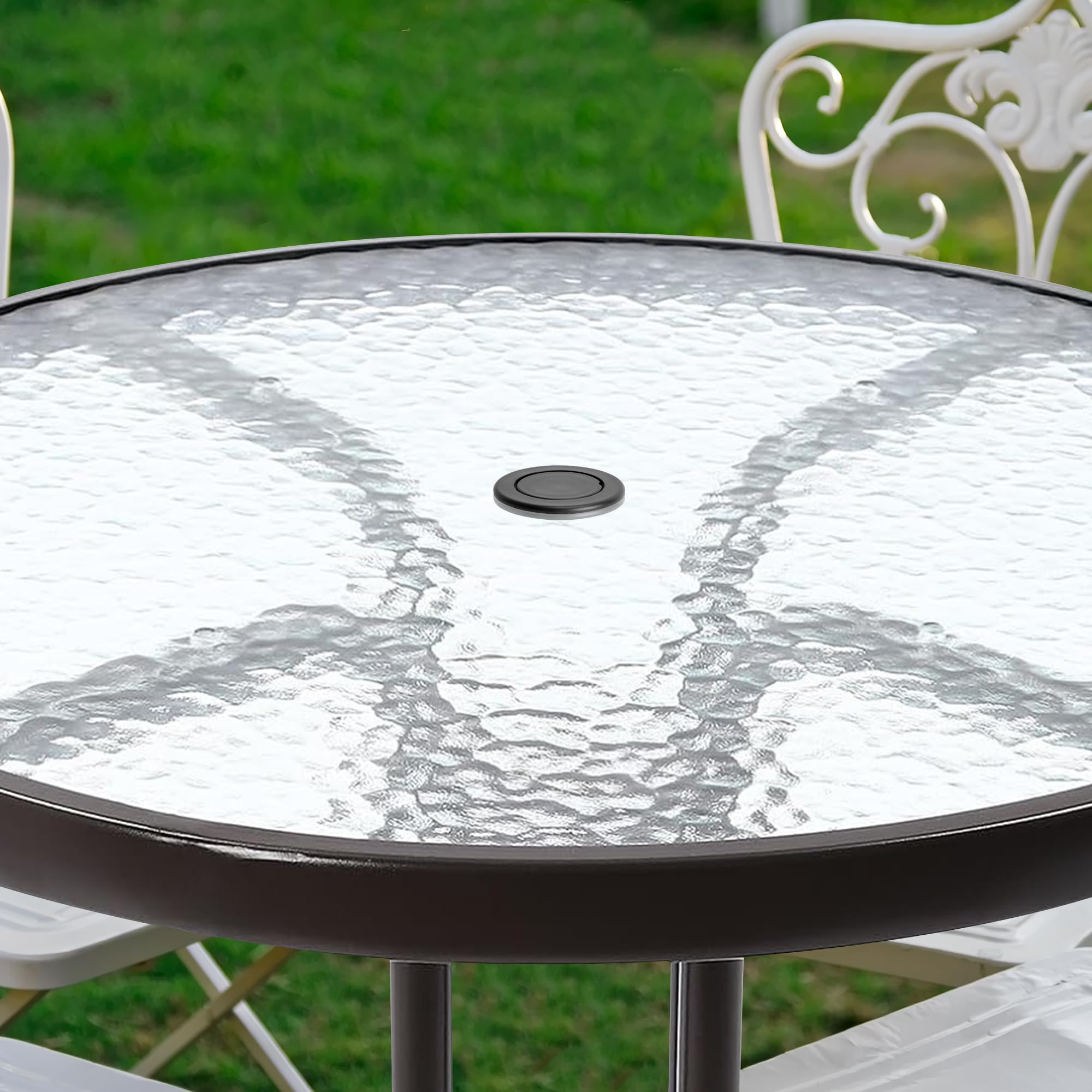 DECOHS easy installation on standard table holes without tools