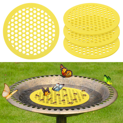 DECOHS floating bee island with honeycomb EVA foam for safe bee sipping
