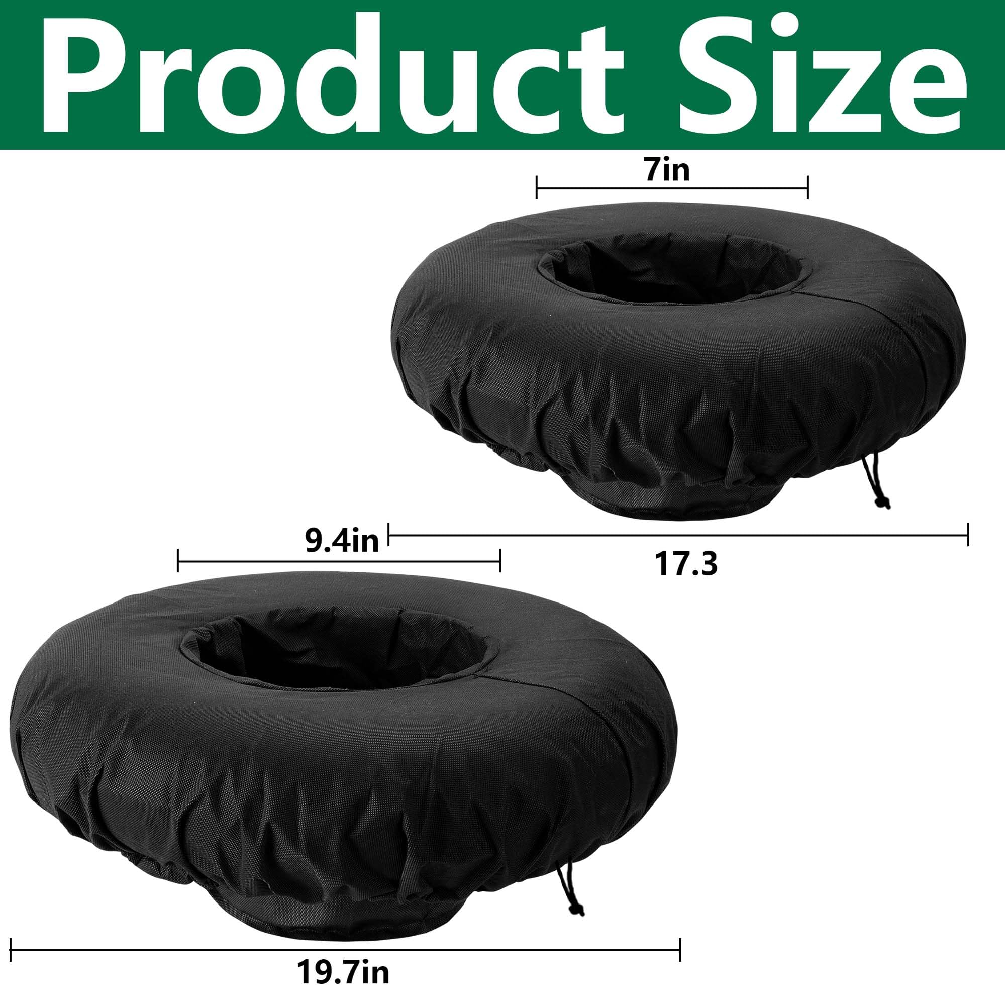 DECOHS planters offer a 7-inch inner diameter for compact, healthy aquatic roots
