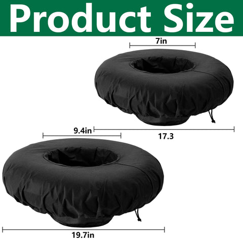 DECOHS planters offer a 7-inch inner diameter for compact, healthy aquatic roots