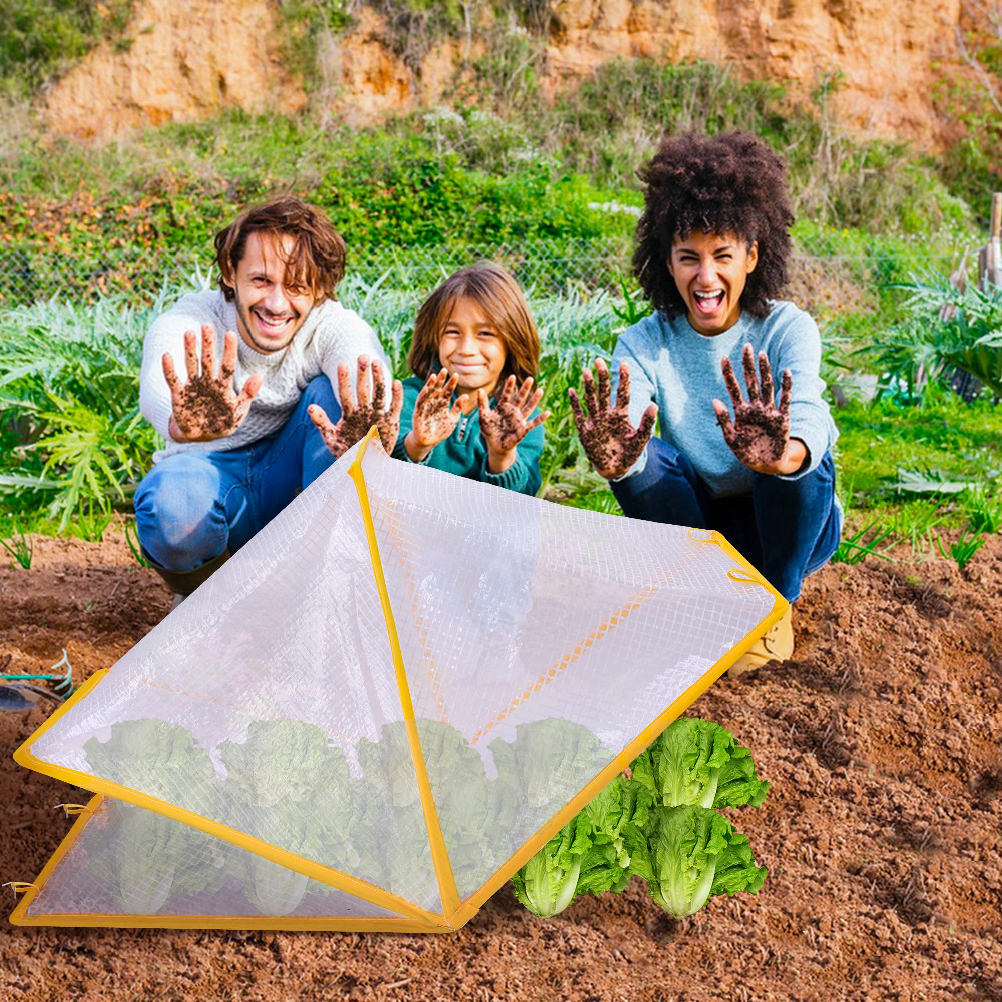 DECOHS Garden Row Accelerator Cover vegetable protection supports healthier growth.