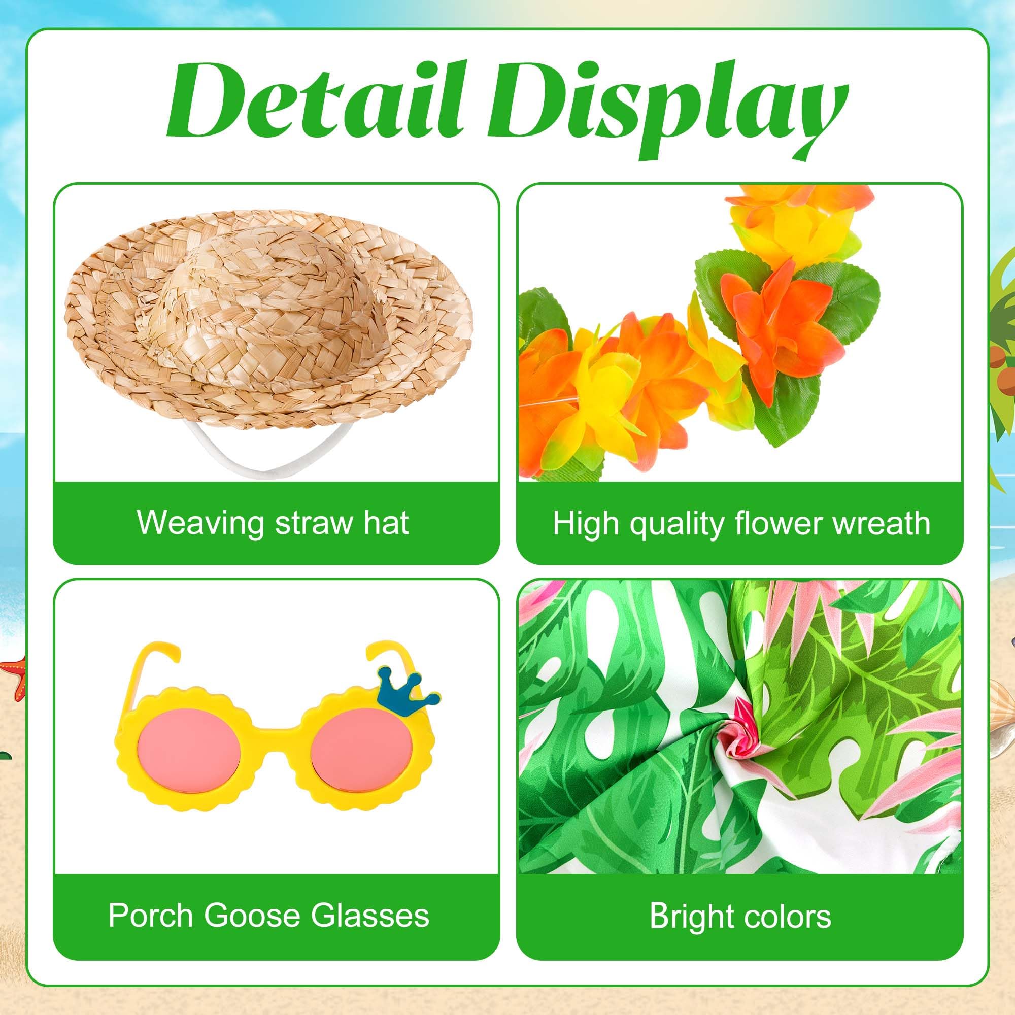 DECOHS goose outfit featuring glasses creates playful lawn charm.