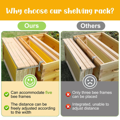 DECOHS hive inspection hands-free setup enables efficient frame work
