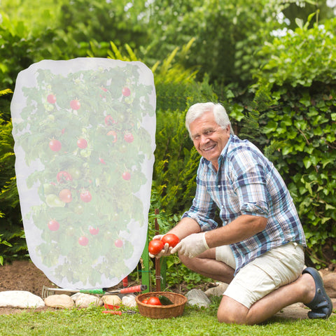 DECOHS outdoor plant protection shade cloth blocks direct sun.