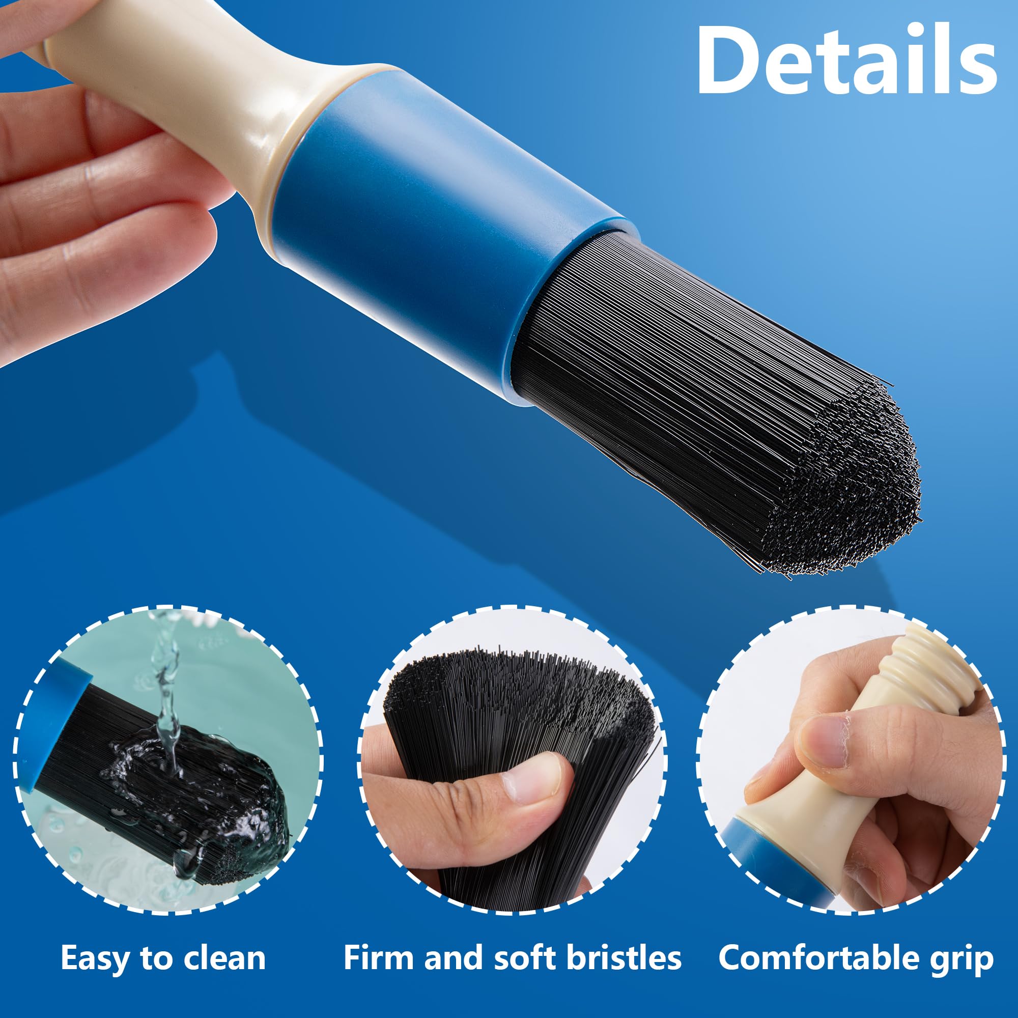DECOHS ergonomic handle offers a firm grip during cleaning tasks