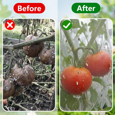 DECOHS durable nylon mesh is lightweight for long-term garden use.