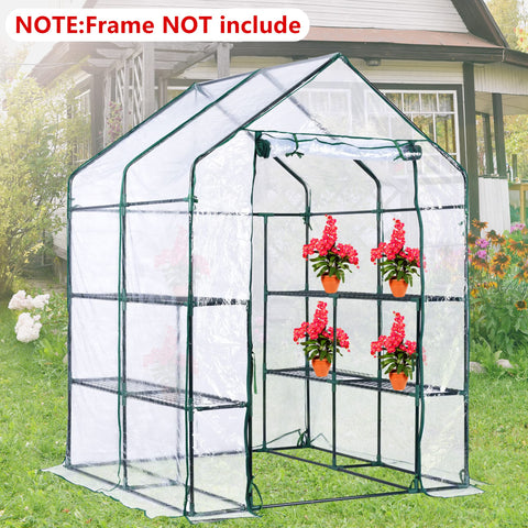 DECOHS roll-up zipper door facilitates controlled ventilation and convenient access.