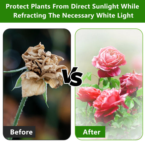 DECOHS non-woven fabric shade protecting plants with breathable design