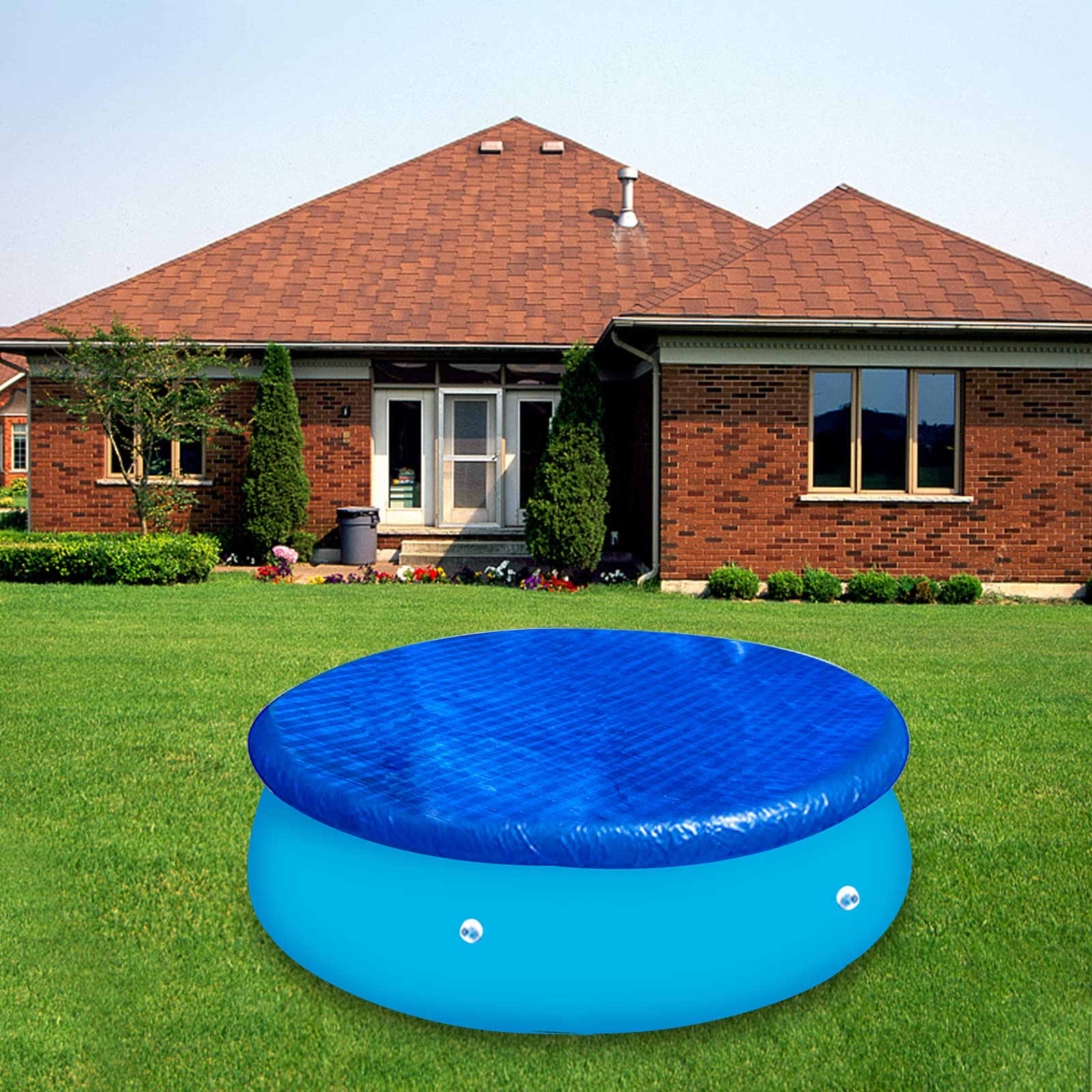 DECOHS waterproof and rainproof cover keeps the pool surface clean.