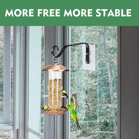 DECOHS iron hanger with rust-proof coating for long-lasting outdoor use.