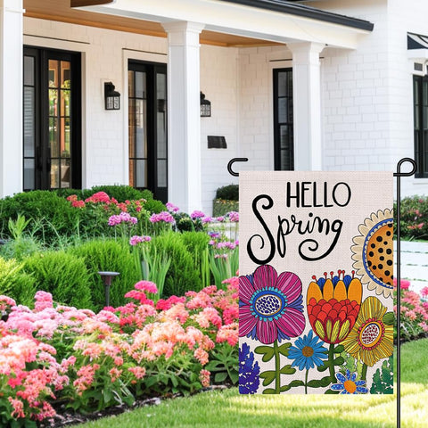 Decorhua flag with high-strength stitching supports long-lasting outdoor display.