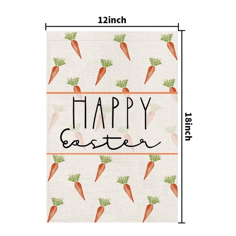 Decorhua Easter garden decor on a porch setup for outdoor appeal
