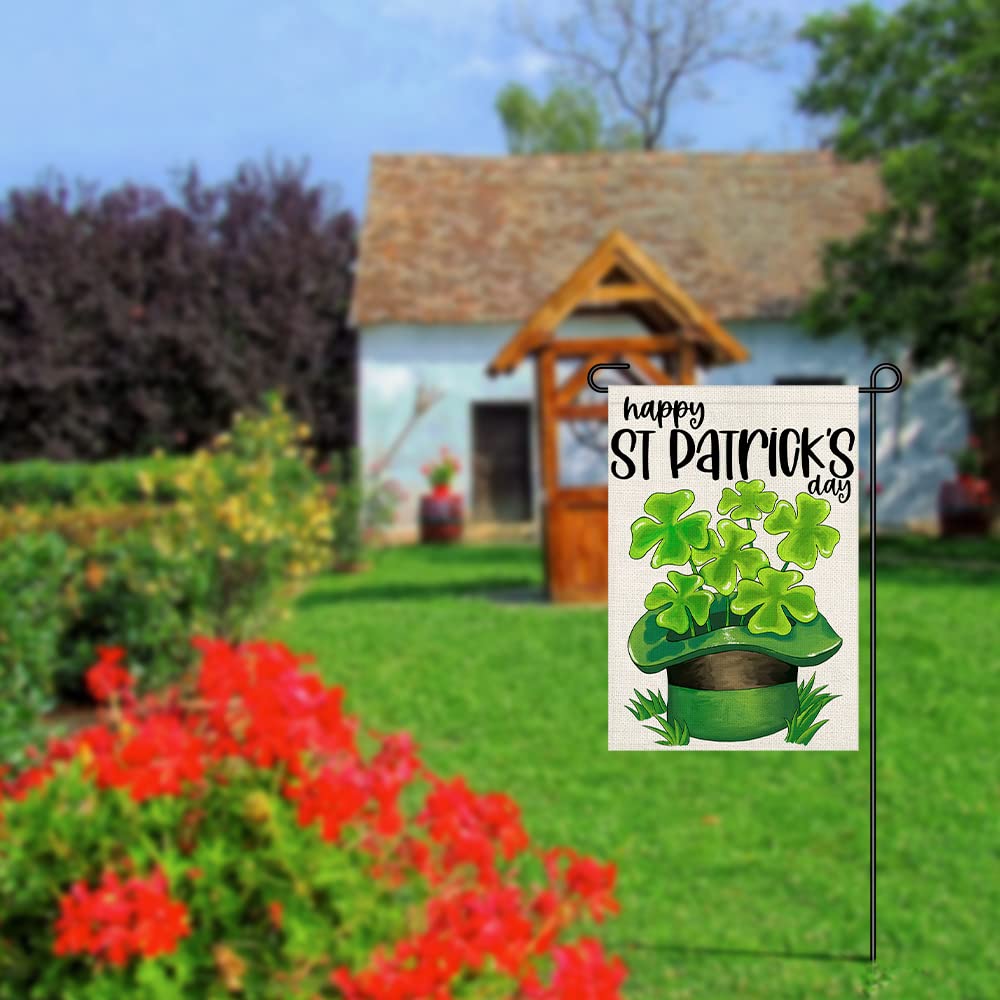 Decorhua 12x18 outdoor flag for deck or veranda, easy to hang.